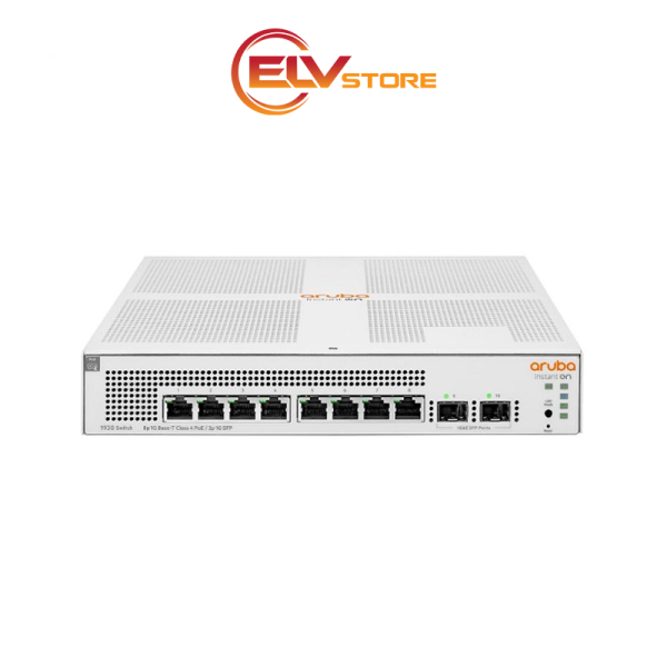 HPE Networking Instant On Switch 8p Gigabit CL4 PoE 2p SFP 124W 1930 (JL681A)