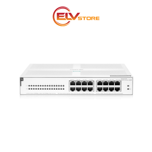 HPE Networking Instant On Switch Series 1430 16G Class4 PoE 124W (R8R48A)