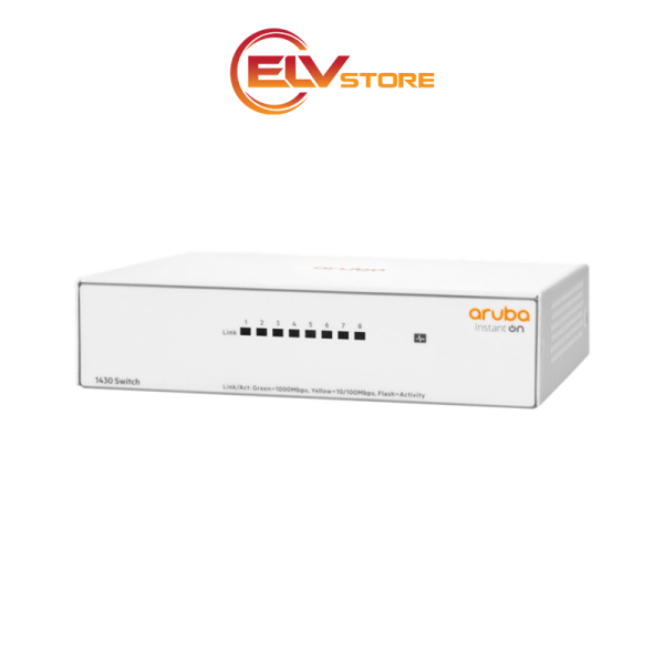 HPE Networking Instant On Switch Series 1430 8G (R8R45A) - Hình ảnh 3