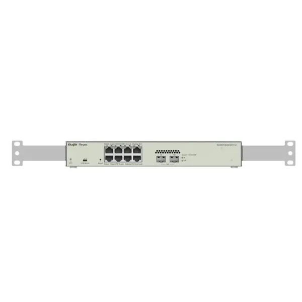 Switch mạng PoE Ruijie RG-NBS3100-8GT2SFP-P-V2 – 8 port PoE, 2 port uplink SFP Layer 2 Cloud Managed