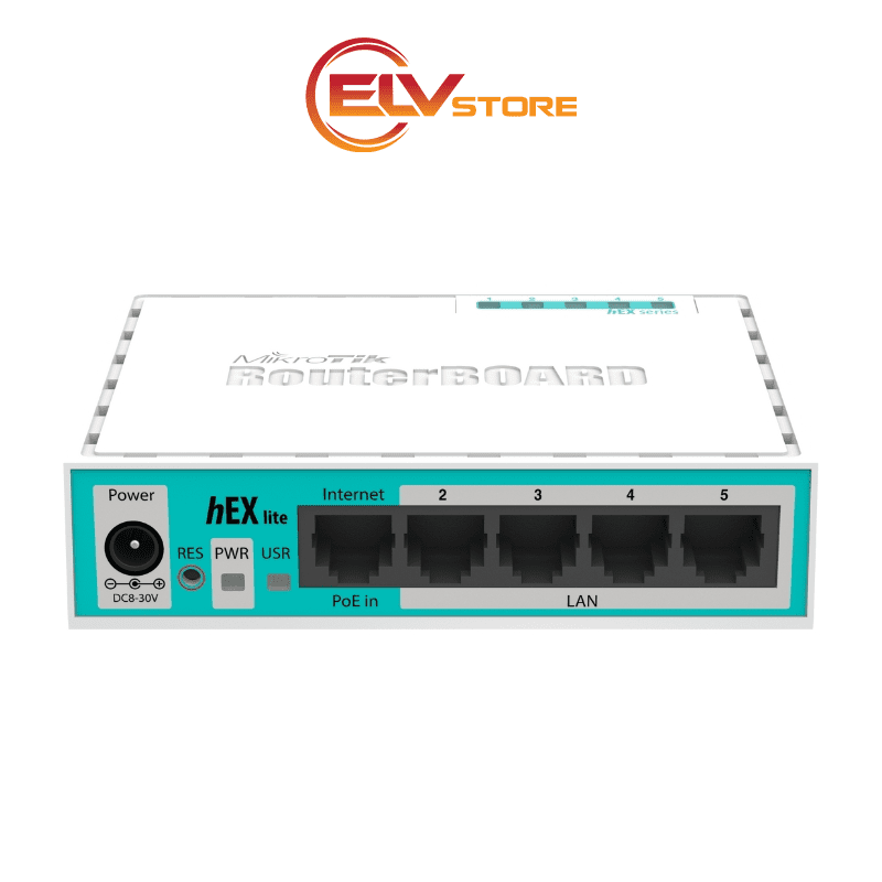 Router MikroTik RB750r2 hEX lite - up to 50-60 User - Hình ảnh 2