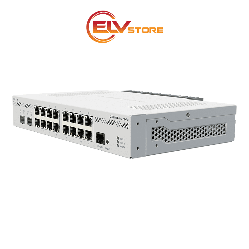 Router MikroTik CCR2004-16G-2S+PC - Up to 1500 User - Hình ảnh 3