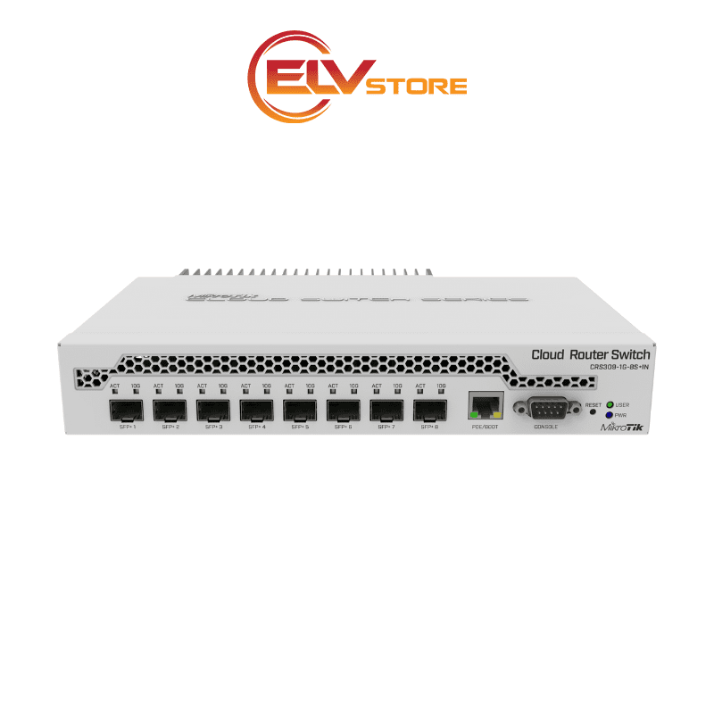 Switch MikroTik CRS309-1G-8S+IN - 8 port SFP+ 10Gbps