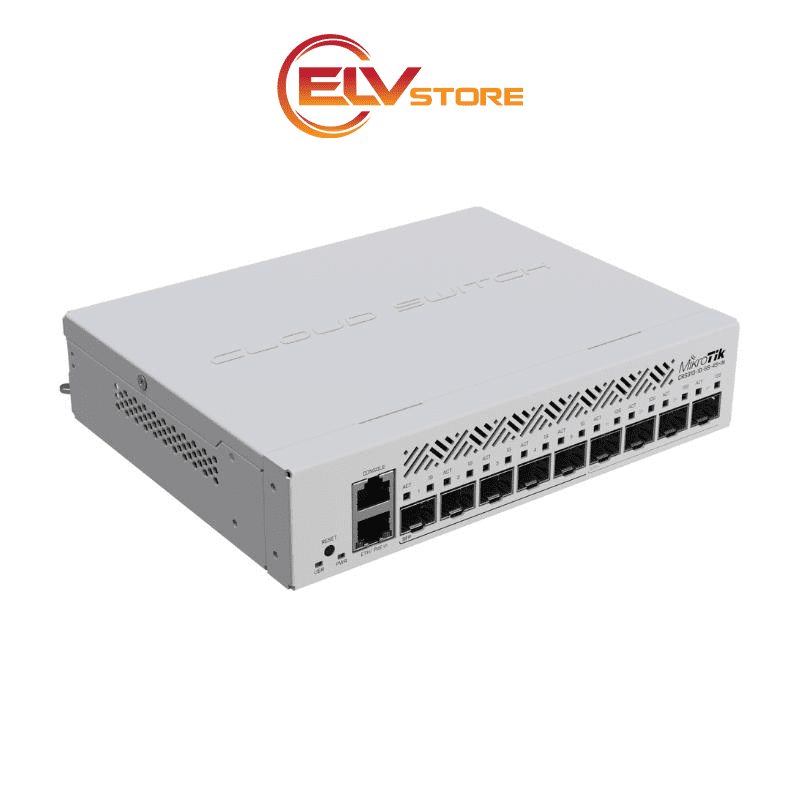 MikroTik CRS310-1G-5S-4S+IN – Switch Quang Hiệu Suất Cao Cho Doanh Nghiệp - Hình ảnh 2