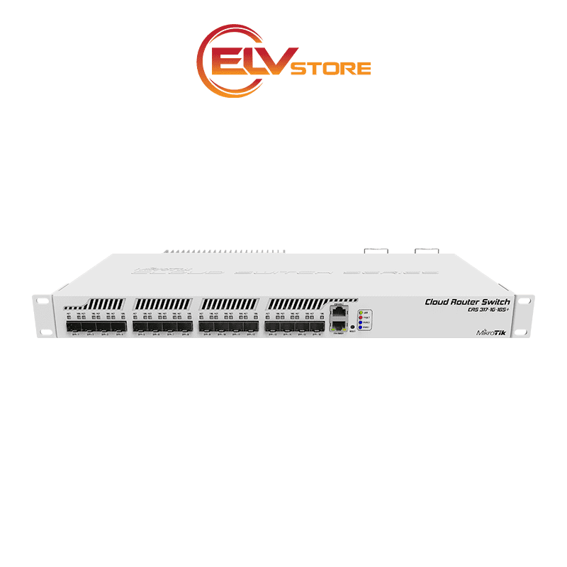 Switch MikroTik CRS317-1G-16S+RM - 16 Port SFP+ 10G