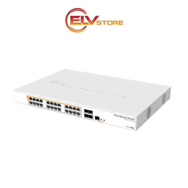 Switch MikroTik CRS328-24P-4S+RM - 24 Port PoE, 4 Port SFP+ 10G - Hình ảnh 2