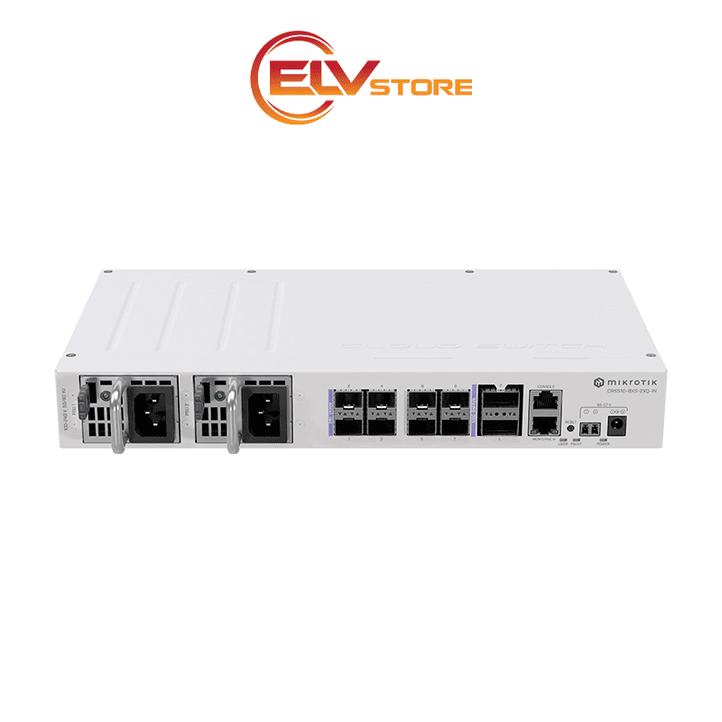 Switch MikroTik CRS510-8XS-2XQ-IN - 8 Port SFP28 25G và 2 Port QSFP28 100G