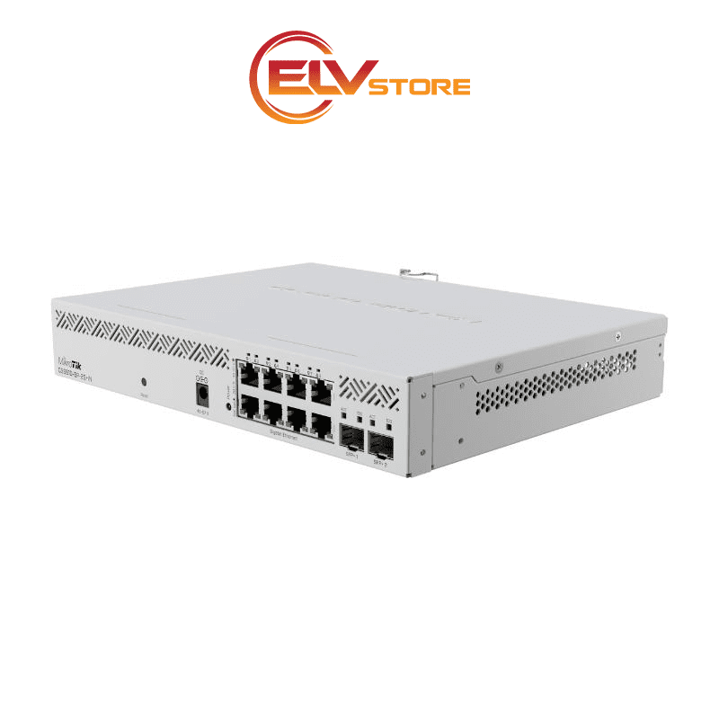 Switch PoE MikroTik CSS610-8P-2S+IN - 8 Port Gigabit, 2 Port SFP+10G - Hình ảnh 2