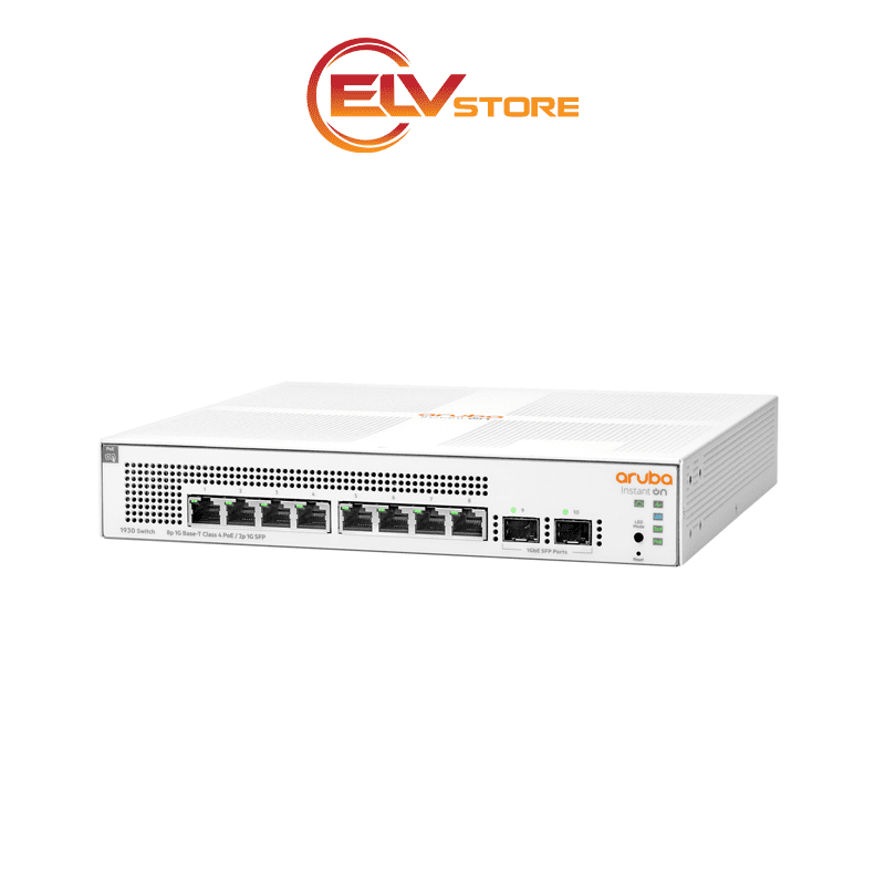 HPE Networking Instant On Switch 8p Gigabit CL4 PoE 2p SFP 124W 1930 (JL681A) - Hình ảnh 2
