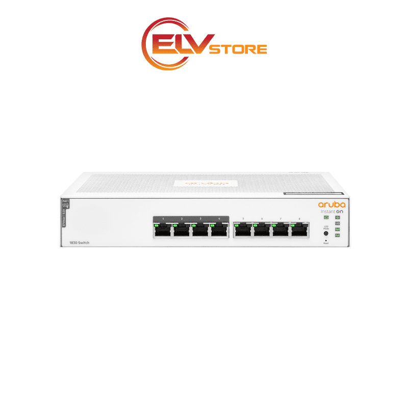HPE Networking Instant On Switch 8p Gigabit CL4 PoE 65W 1830 (JL811A)