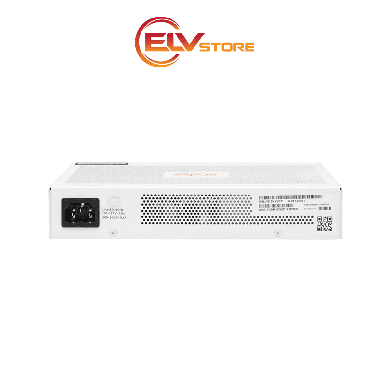 HPE Networking Instant On Switch 8p Gigabit CL4 PoE 65W 1830 (JL811A) - Hình ảnh 3