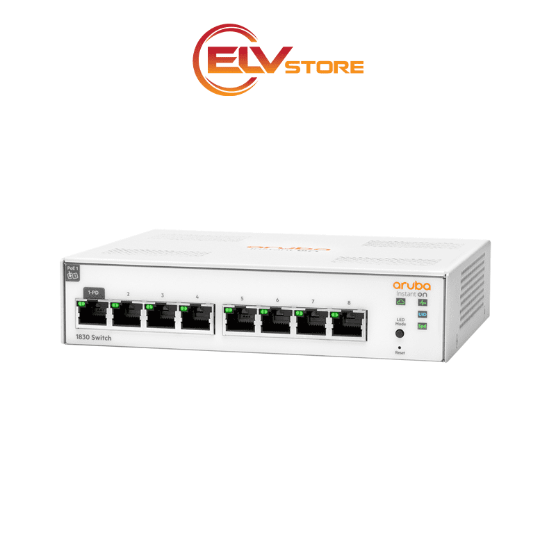 HPE Networking Instant On Switch 8p Gigabit CL4 PoE 65W 1830 (JL811A) - Hình ảnh 2