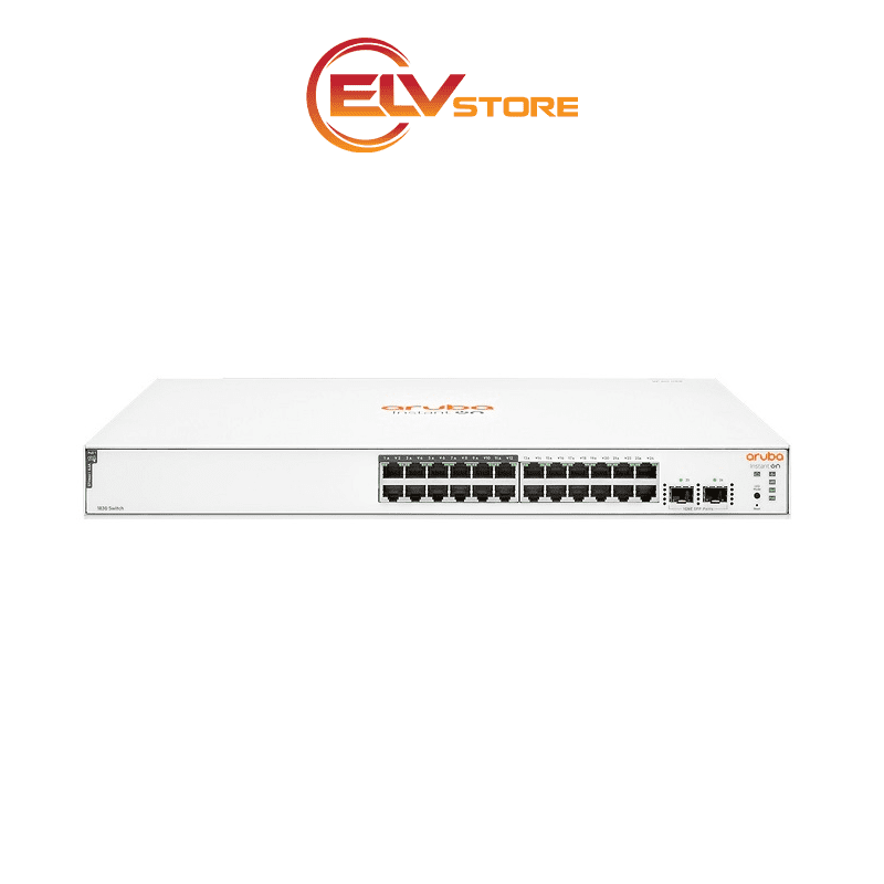 HPE Networking Instant On Switch 24p Gigabit CL4 PoE 2p SFP 195W 1830 (JL813A)