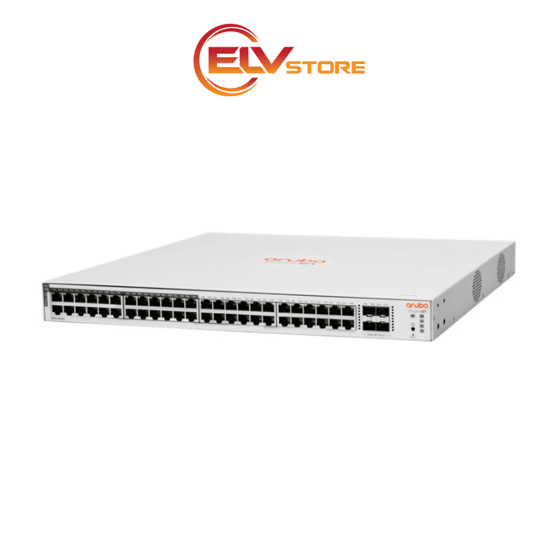 HPE Networking Instant On Switch 48p Gigabit CL4 PoE 4p SFP 370W 1830 (JL815A) - Hình ảnh 2
