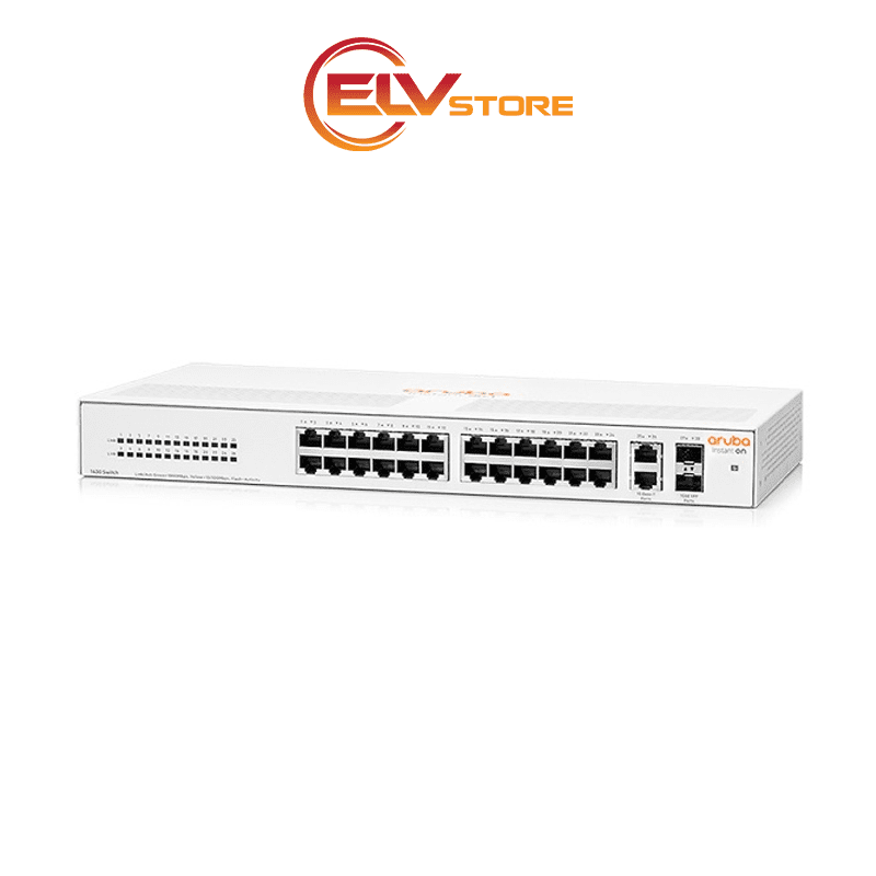 HPE Networking Instant On Switch Series 1430 26G 2SFP (R8R50A)