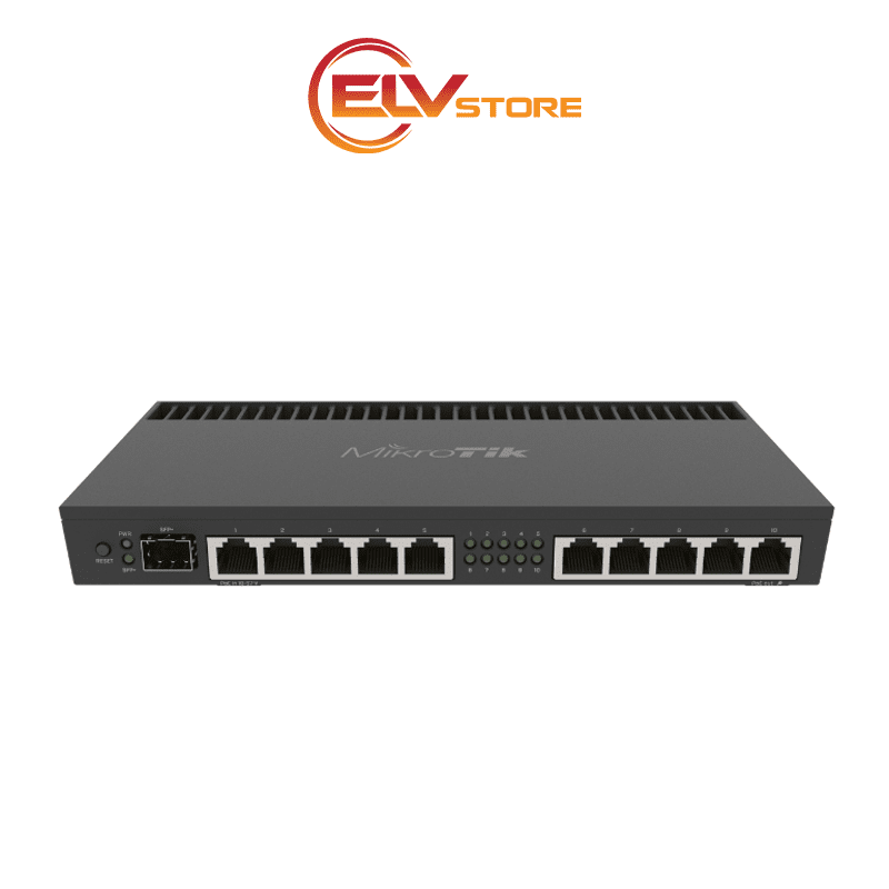 Router MikroTik RB4011iGS+RM - Up to 200 -300 User