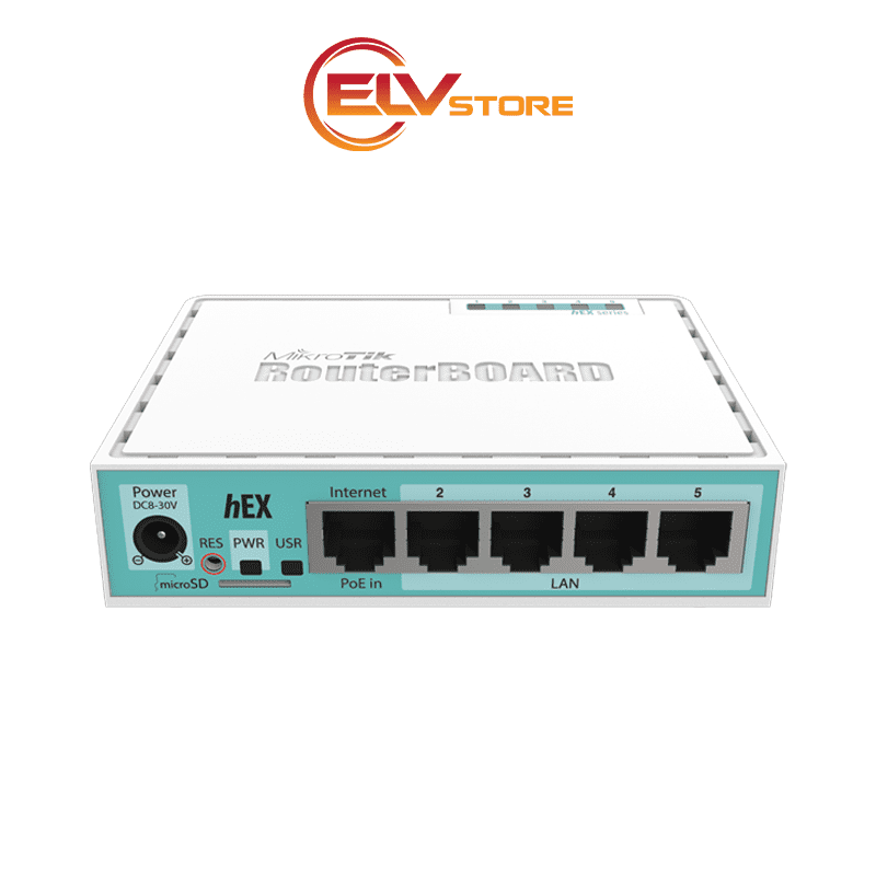 Router MikroTik RB750Gr3 hEX GR3 – up to 60-80 User