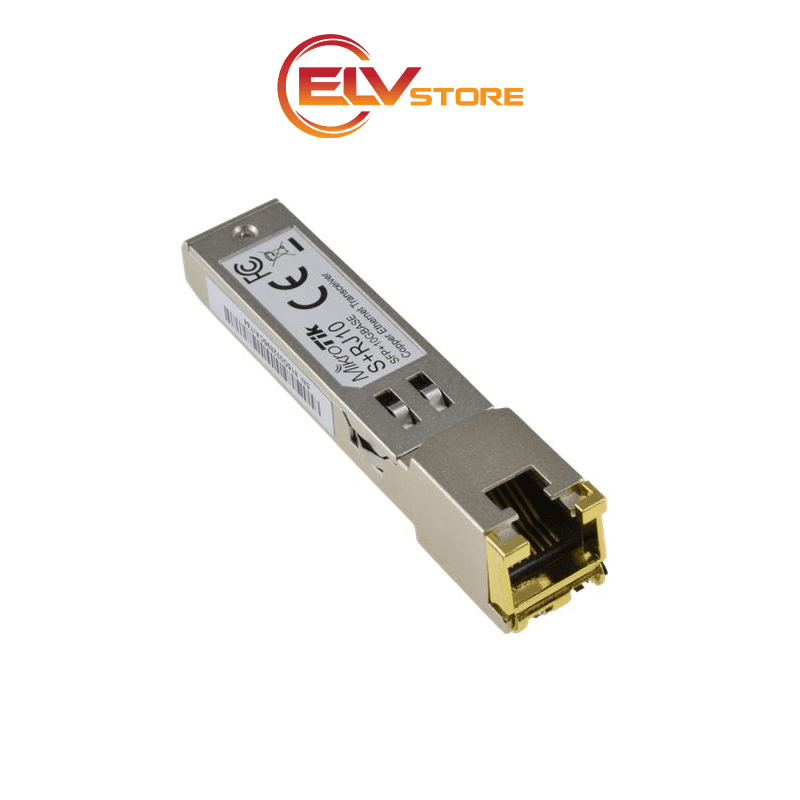 MikroTik S+RJ10 - Module đồng SFP+ 10G Với Cổng RJ45