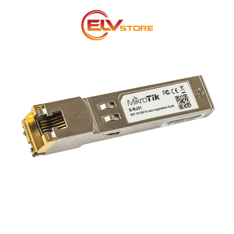 MikroTik S-RJ01 – Module đồng SFP 1G Với Cổng RJ45