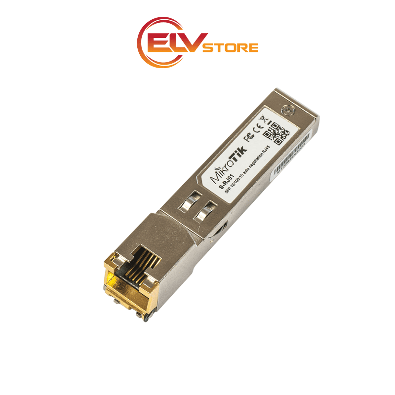 MikroTik S-RJ01 – Module đồng SFP 1G Với Cổng RJ45 - Hình ảnh 2