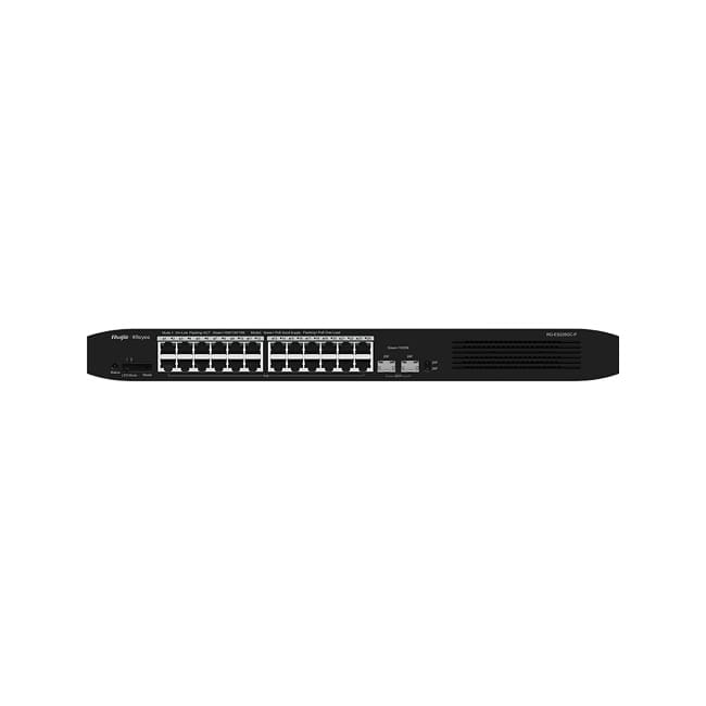 Switch mạng PoE Ruijie RG-ES226GC-P – 26 cổng Gigabit Smart Cloud Managed