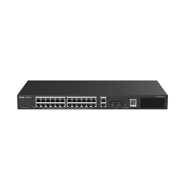 Switch mạng PoE Ruijie RG-ES228GS-P – 28 cổng Gigabit Smart Cloud Managed - Hình ảnh 2
