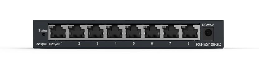 Switch mạng Ruijie RG-ES108GD – 8 cổng Gigabit