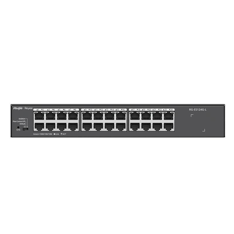 Switch mạng Ruijie RG-ES124G-L - 24 cổng Gigabit
