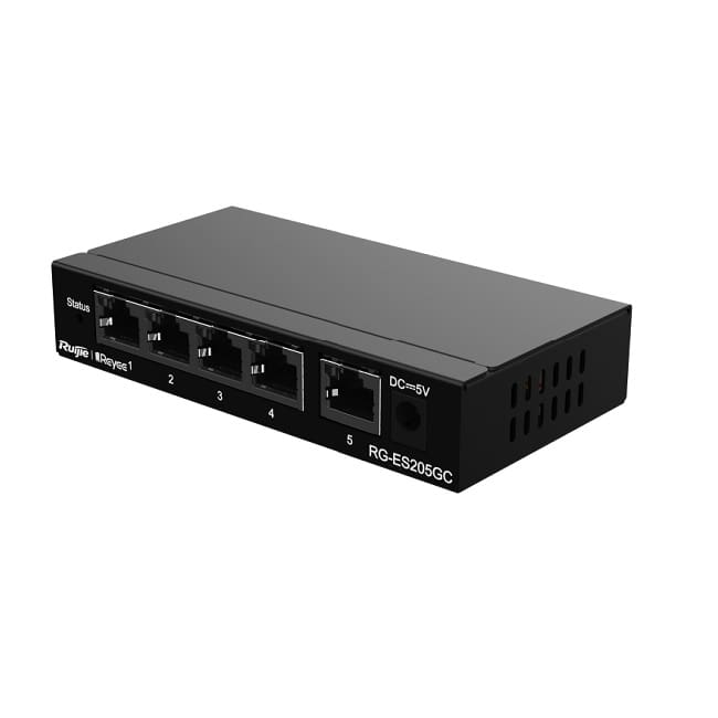 Switch mạng Ruijie RG-ES205GC – 5 Port Gigabit Smart Cloud Managed - Hình ảnh 4