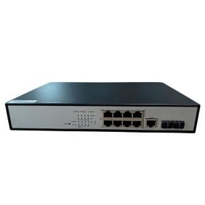 Bộ chuyển mạch Switch BDCOM ADS-S2510PB – 8 cổng PoE+ Gigabit, 2 uplink SFP