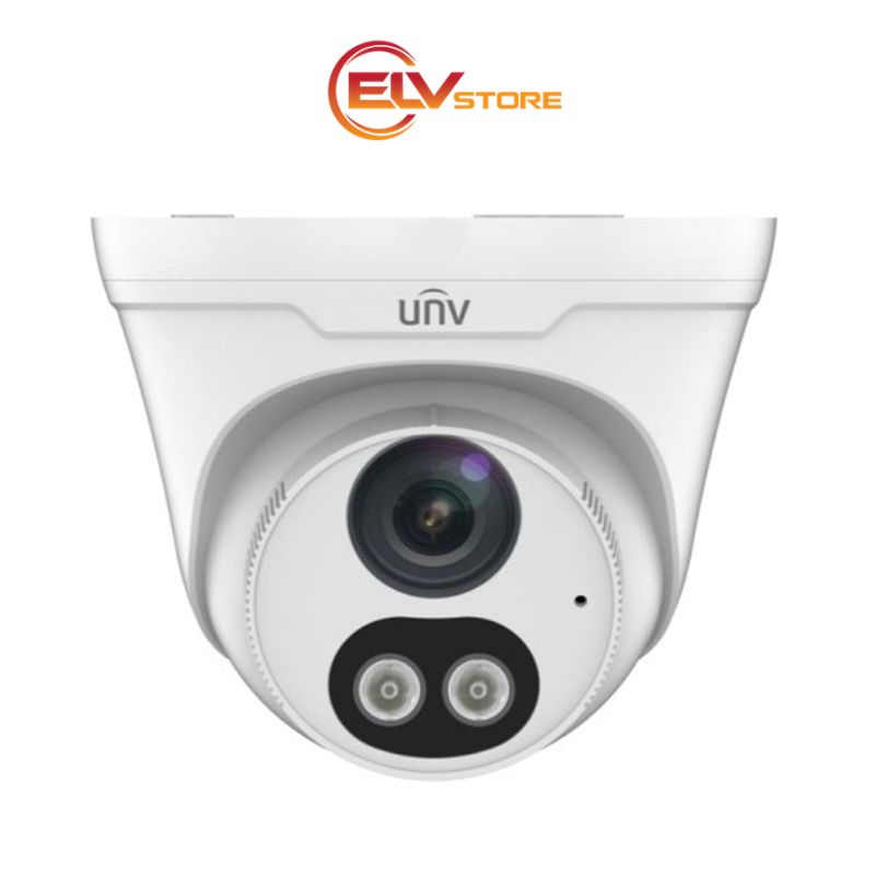Camera IP Uniview Turret 4MP IR ColorHunter IPC3614LE-ADF28KC-DL