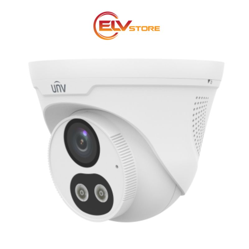 Camera IP Uniview Turret 4MP IR ColorHunter IPC3614LE-ADF28KC-DL