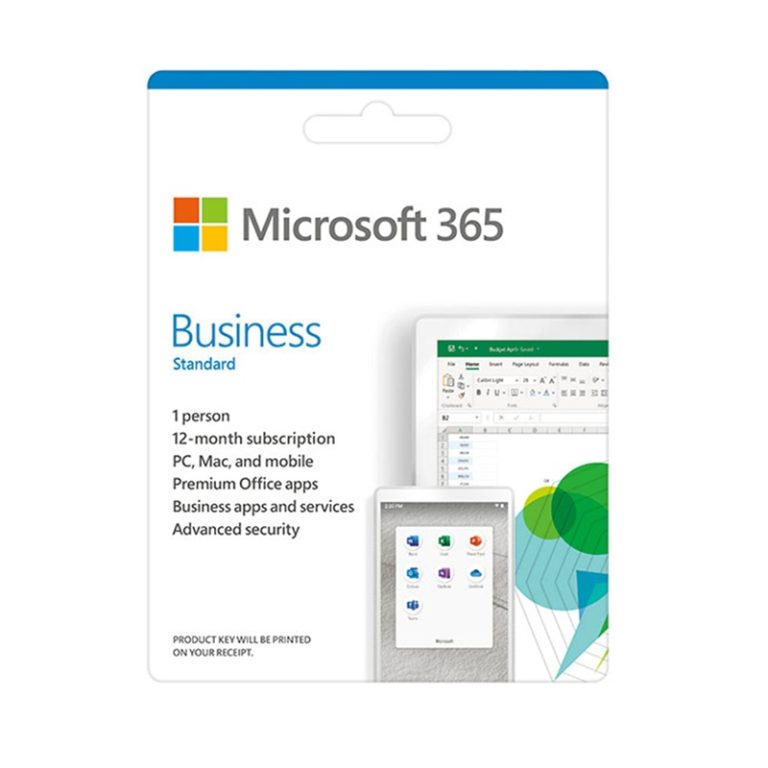 Bàn quyền Microsoft 365 Business Standard – 1 User / 12 Tháng
