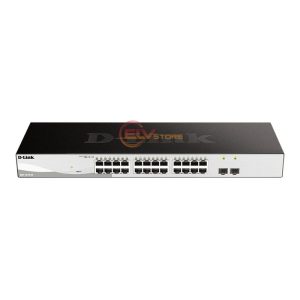 Switch D-Link DGS-1210-26 24 Port Gigabit + 2 Port SFP Smart Managed