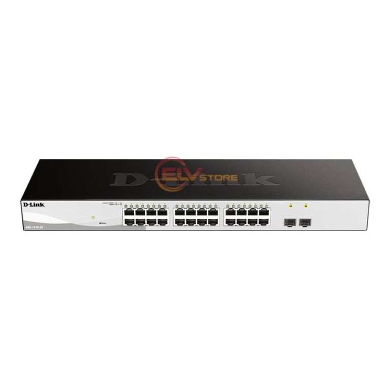 Switch D-Link DGS-1210-26 24 Port Gigabit + 2 Port SFP Smart Managed