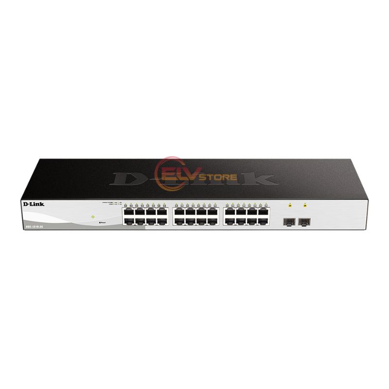 Switch D-Link DGS-1210-26 24 Port Gigabit + 2 Port SFP Smart Managed