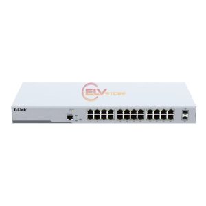 Switch PoE D-Switch PoE D-Link DGS-F1100-26PSD-SI 24 Port Gigabit PoE+ 350W, 2 Port SFP